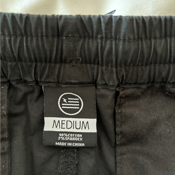 Men’s Hyper Denim Black Drawstring Pants Size Medium - Picture 4 of 6